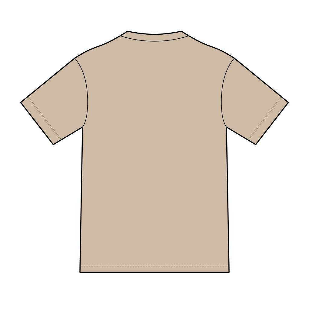 CityBilly Logo T-Shirt - Tan / OD Green