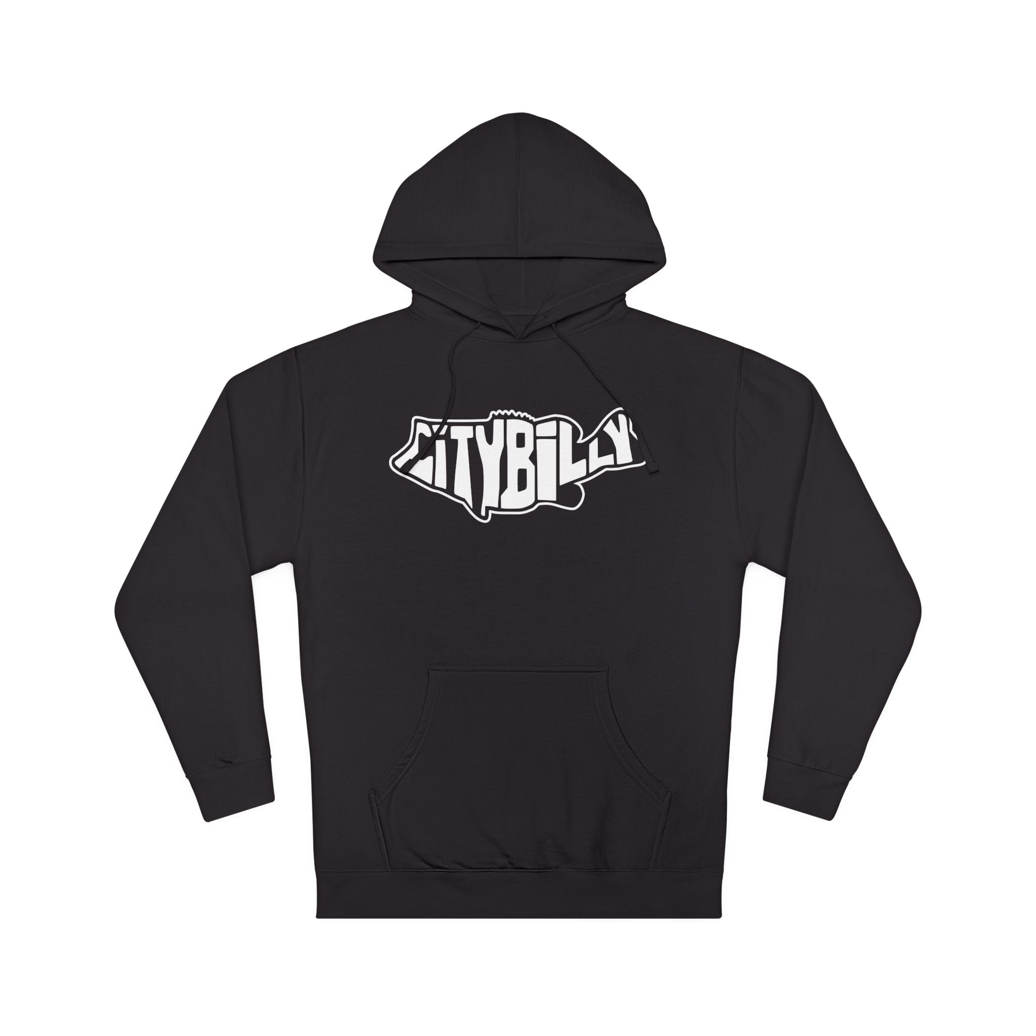 CityBilly Logo Hoodie - Black / White