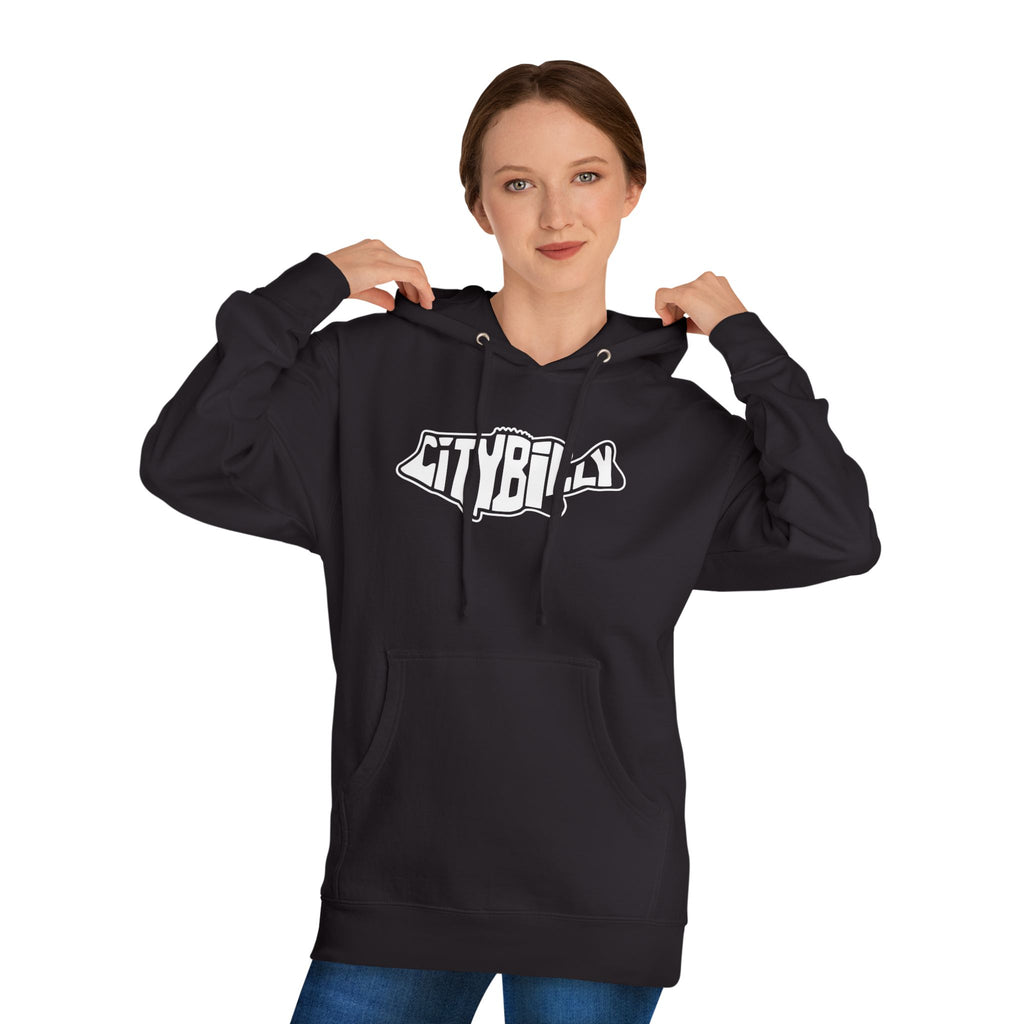 CityBilly Logo Hoodie - Black / White