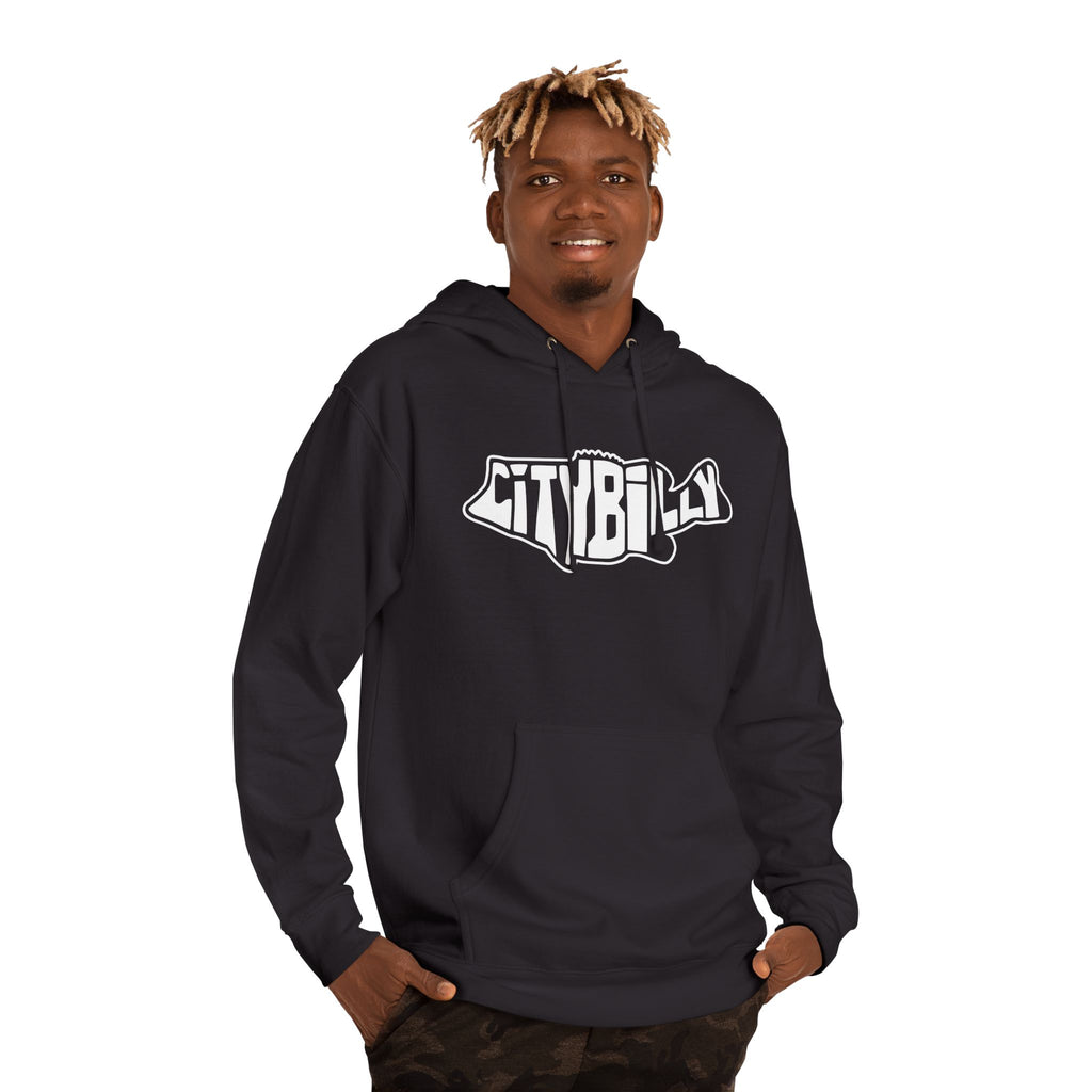CityBilly Logo Hoodie - Black / White
